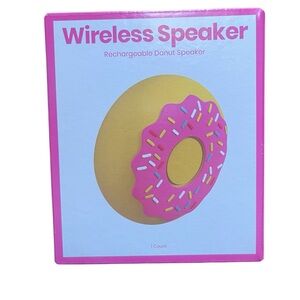 Pink Donut Wireless Speaker